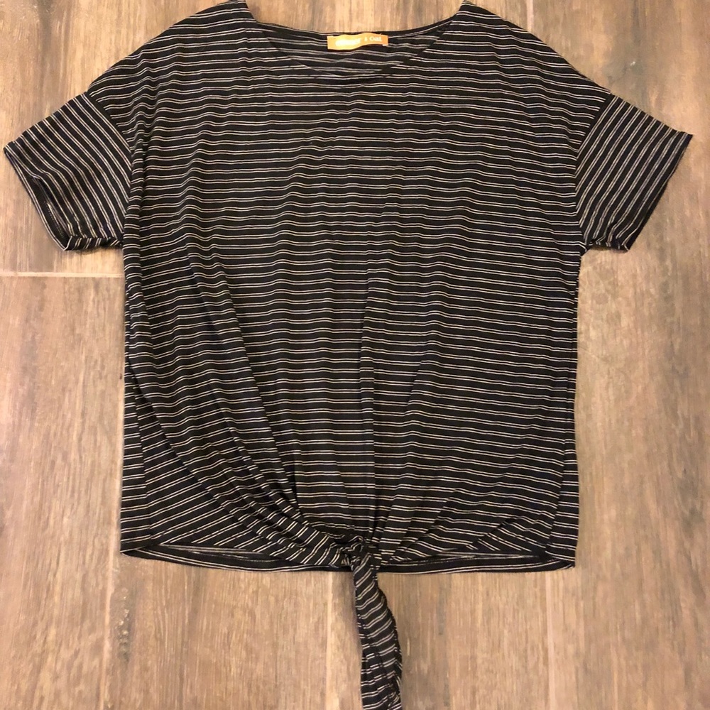 Emmer and oat tie t-shirt